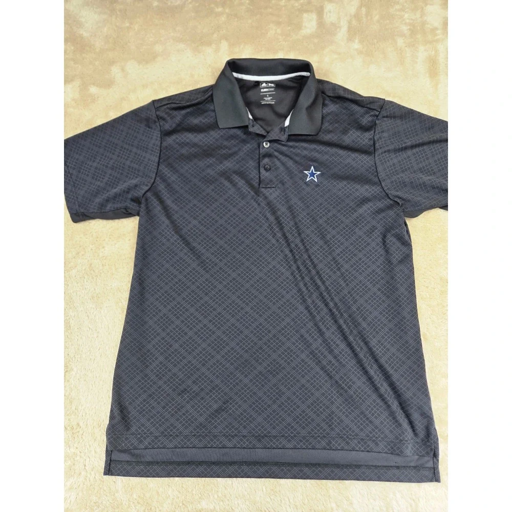 Vintage Adidas ClimaCool Men's Dallas Cowboys‎ Embroidered Golf Polo Large